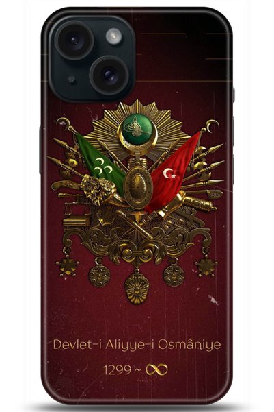 Noprin Apple iPhone 15 Case Hd Printed Case - Custody Series 5073