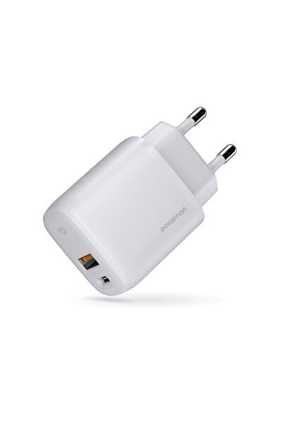 Polosmart PBS121 20W PD Çıkışlı Duvar Şarjı Beyaz