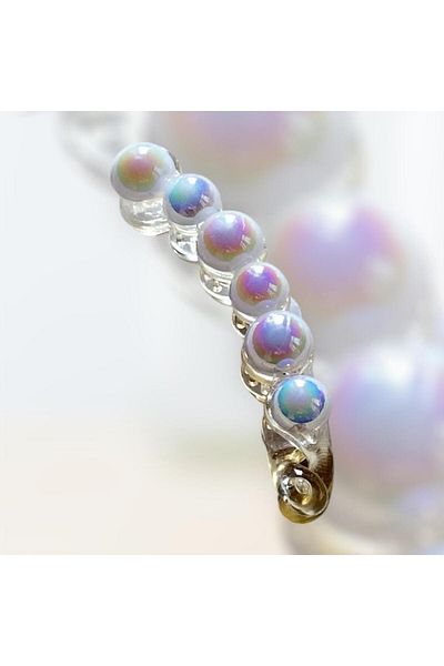 bijoux uniques نموذج اللؤلؤ مشبك الموز