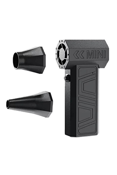 Unichrome Mini Turbo Jet Fan Turbo Şiddetli Fan 130000rpm Yüksek Hızlı Güçlü Jet Fan Üfleyici 2 Adet Başlık
