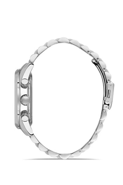 FERRO Silver Steel Cord Men's Wristwatch Fm11507A-A2 Functions Active 3 Atm Water Resistant Gift Packaged