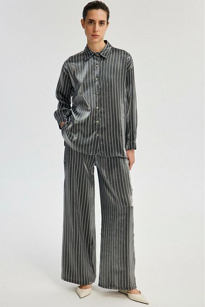 Touché Privé Striped Shirt Pant Set