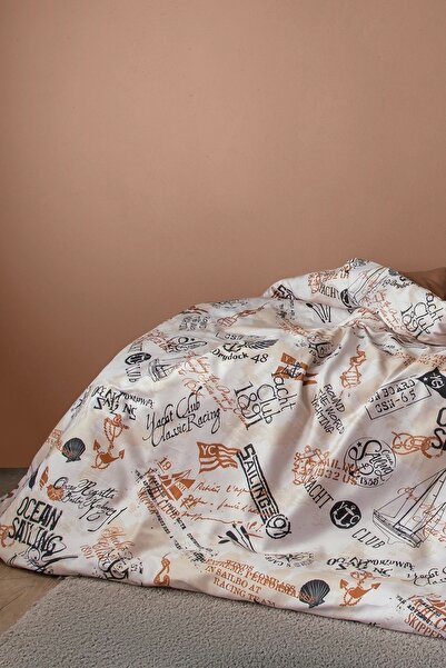 İssimo Home Voyager 210 TC (83 ниток) Цифровий бавовняний сатин Односпальний ...