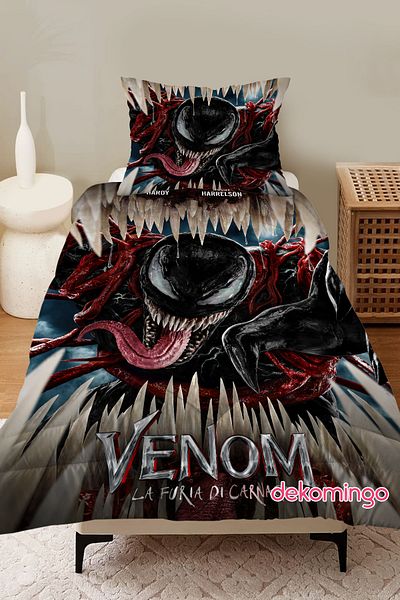 dekomingo Venom Baby and Children's Room Quilted Quilt