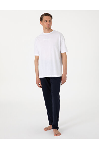 Pierre Cardin Beyaz Kısakol Pijama Takımı 50314419-600