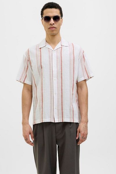 Jack & Jones Men's Linen Blend Shirt - Summer