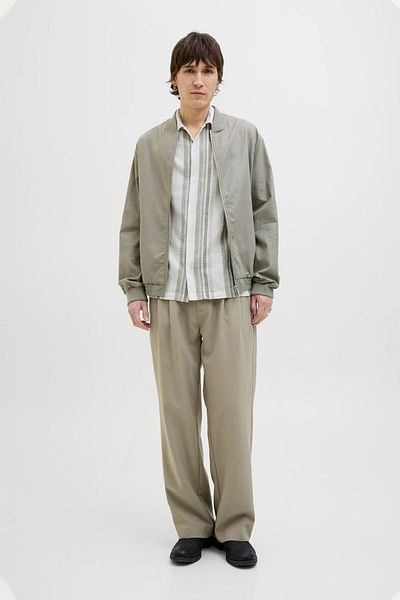 Jack & Jones Ανδρικό Λινό Μικτό Πουκάμισο - Καλοκαίρι