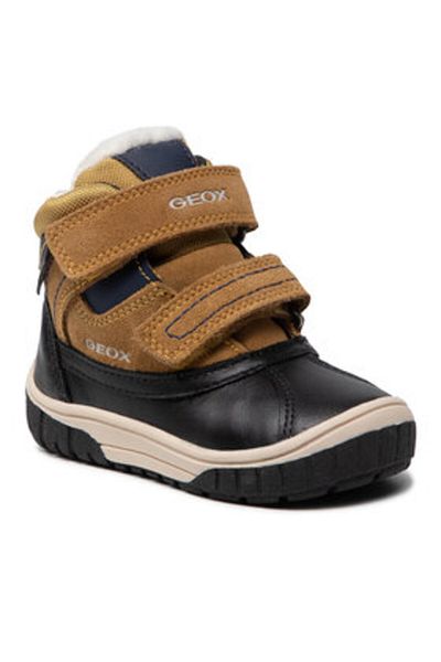 Geox boy's snow boots B162DB-022FU brown