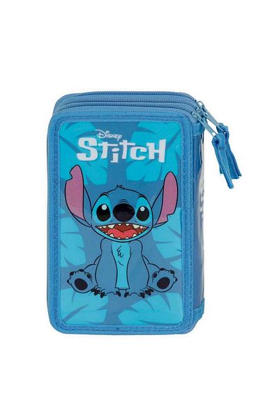 Disney Stitch Penar Lilo e Stitch Sit, Echipat, 3 compartimente, 43 piese, 21 x 14 x 7 cm