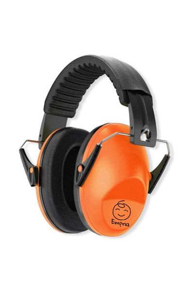 Empria Vivid Slim Kids' Earmuffs, Adjustable Model, Orange