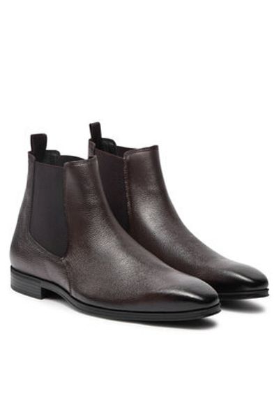 BOSS men's Chelsea boots 50529228 brown