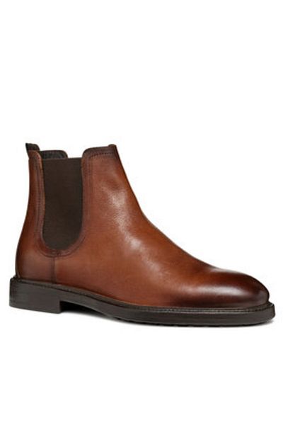 Geox men's Chelsea boots U46G5A-000JD brown