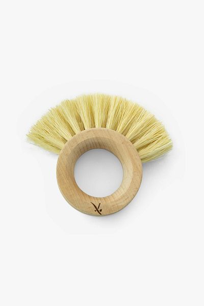 JOJOMIA Tampiko Herb Ring Dish and Fruit Vegetable Cleaning Brush