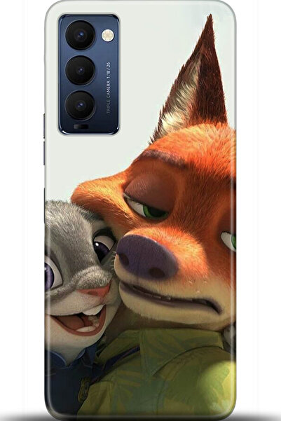 TECNO Camon 18 Kılıf HD Baskılı Kılıf - Custody Series 5115