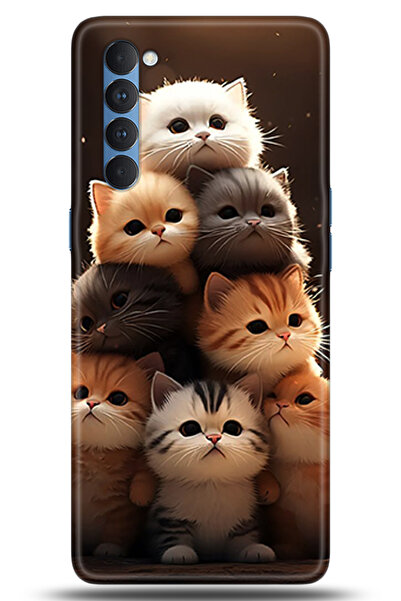 Noprin Oppo Reno 4 Pro Kılıf HD Baskılı Kılıf - Custody Series 5076