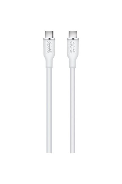 Alfanar 10Gbps 5A Silicone USB Type-C to Type-C Fast Charging Cable 2m