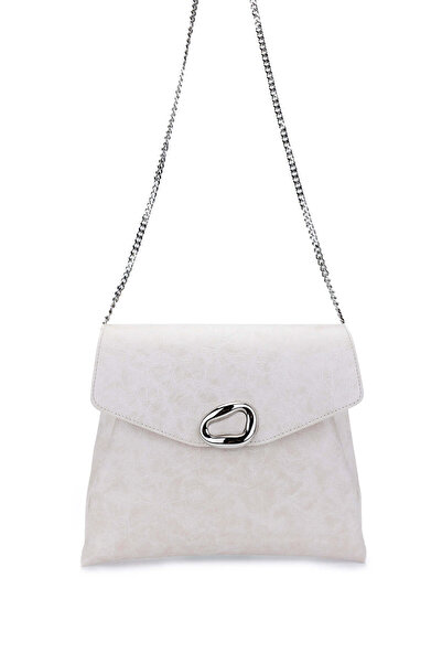 Tamer Tanca Women's Vegan Beige Shoulder Bag