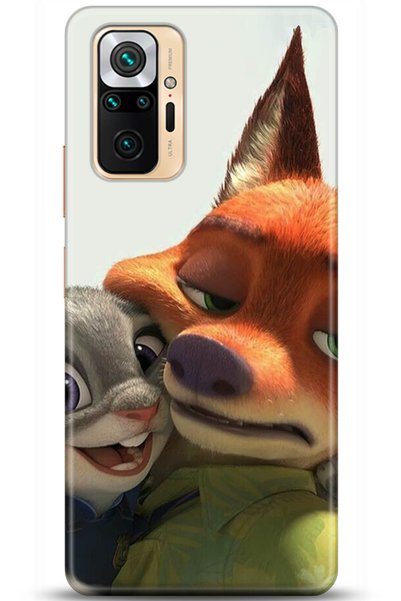 Noprin Xiaomi Redmi Note 10 Pro Case Hd Printed Case - Custody Series 5115