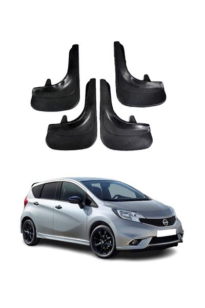 SONİKON LİNE Nissan Note Compatible 4-Piece Dust Cover Mudguard Mudguard Modified