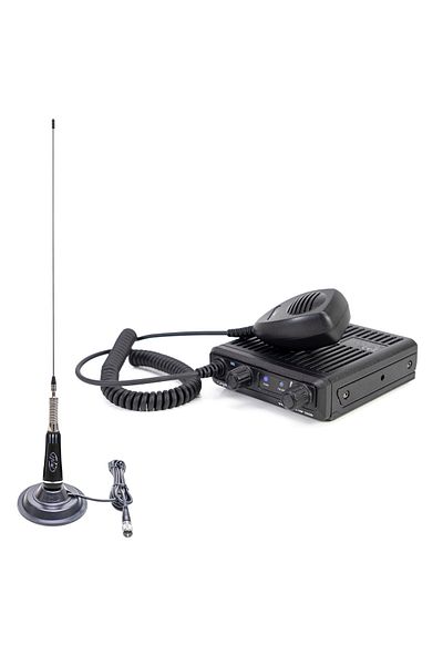 PNI CB radio station kit PNI HP 2020 single channel 22 with CB antenna PNI LED 2000 with magnet included