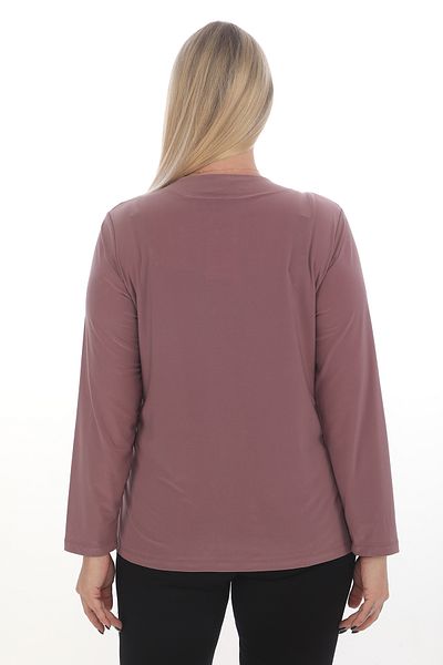 TRENDSE Mother Double Look Beaded Stoned Stylish Blouse
