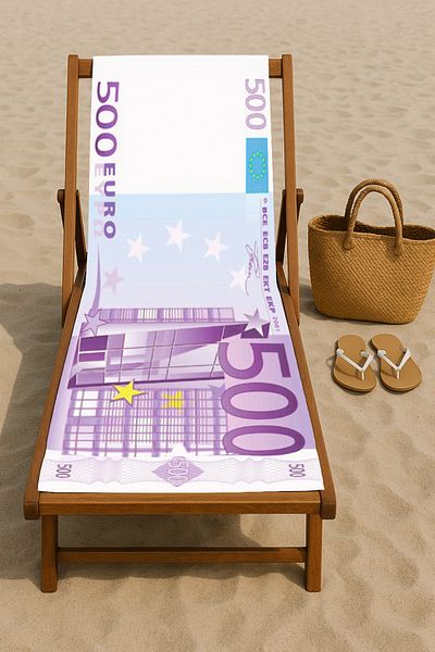 denizlicotton Printed Beach Towel 80 X 150 Cm, Sea Towel, Sunbed Towel
