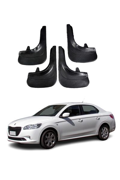 SONİKON LİNE Peugeot 301 Compatible 4-Piece Dust Cover Mudguard Mudguard Modified