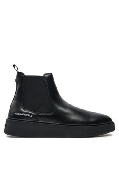 Karl Lagerfeld Ghete Chelsea Bărbați KL53340A Negru