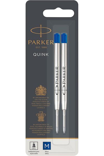Parker Pen Gel M Blue - Set de 2 blistere