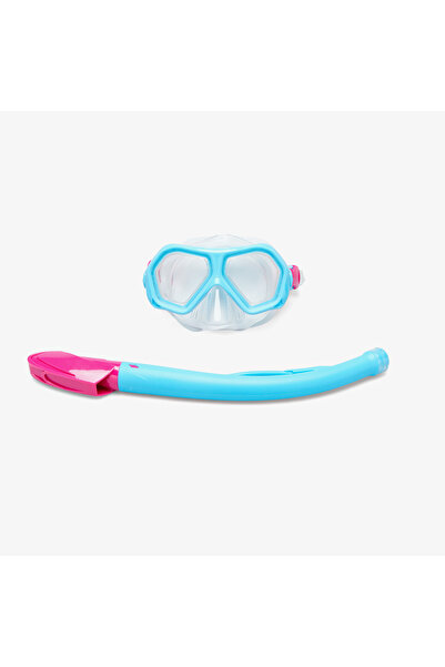 SPEEDO Ju Dual Lenses Çocuk Mavi/Pembe Şnorkel