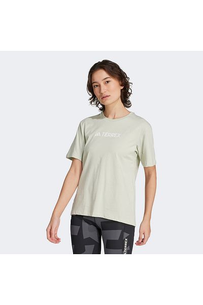 adidas Terrex Classic Logo Women's Green T-Shirt