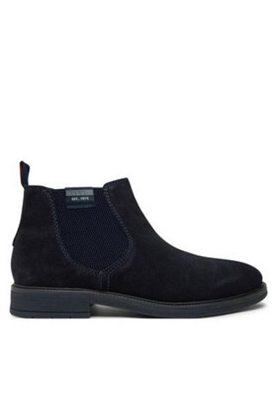 BUGATTI men's Chelsea boots 311AGS301400 blue