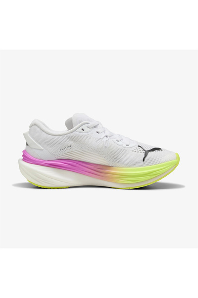 Puma Deviate Nitro 3 Women's White Running Shoes