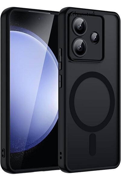 m.tk moveteck Xiaomi Redmi 13 Kılıf Mat Magsafe Şarj Özellikli Darbe Önleyici...