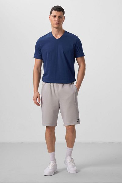 TOMMY LIFE Stone Surface Textured Oversize Men's Shorts - 81288
