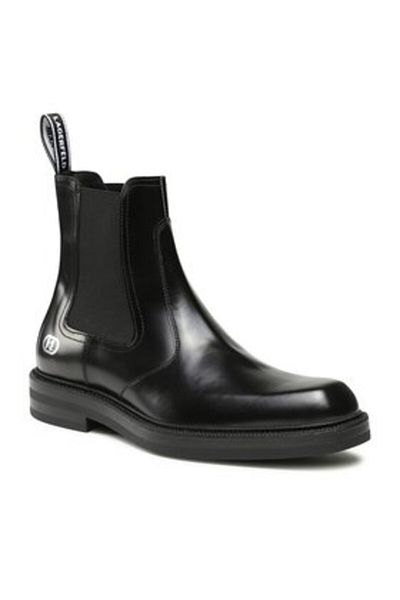 Karl Lagerfeld Ghete Chelsea Bărbați KL11443 Negru