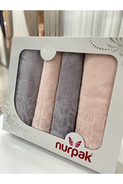 Nurpak Hazal Banyo Havlu Takımı (4 Parça)