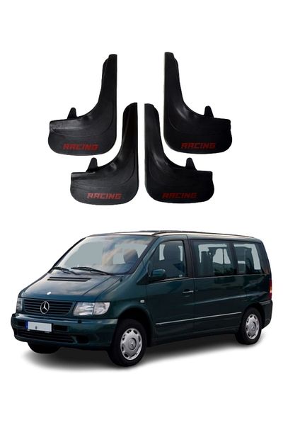 SONİKON LİNE Mercedes Vito Compatible Racing Written 4-Piece Leggings Mudguard Mudguard Modified