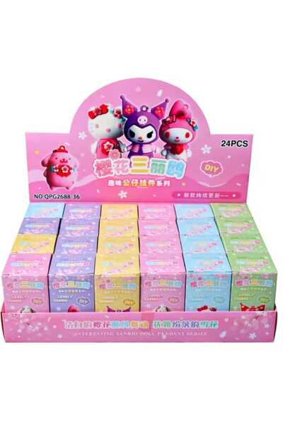 Bakmakistersen Sanrio Kuromi Sürpriz Kutulu Figür Oyuncak Anahtarlık Sanrio K...