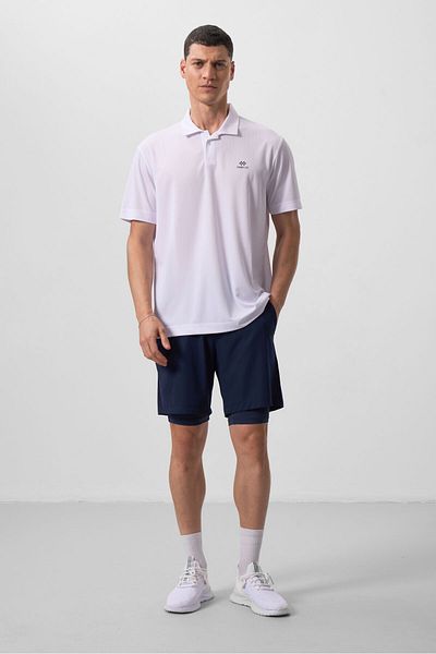TOMMY LIFE Ανδρικό κολάν σορτς Indigo Slim Soft Standard Fit - 81287