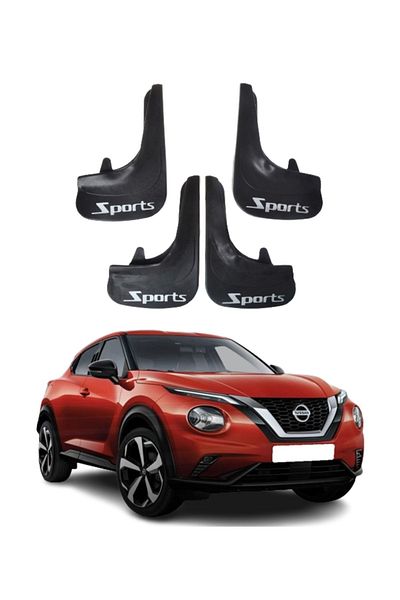 SONİKON LİNE Nissan Juke Compatible Sports Written 4-Piece Leggings Mudguard Mudguard Leggings Modified