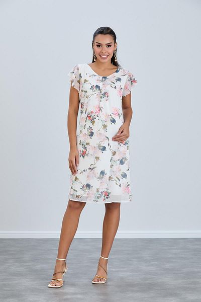 LİYACA Chiffon Maternity Dress