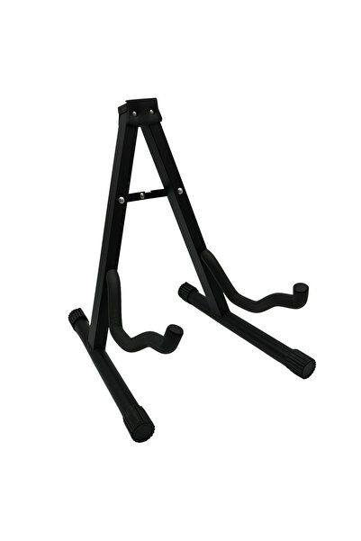 Depox Univerzální skládací stojan na kytaru IdeallStore, 38 cm, kovový, černý