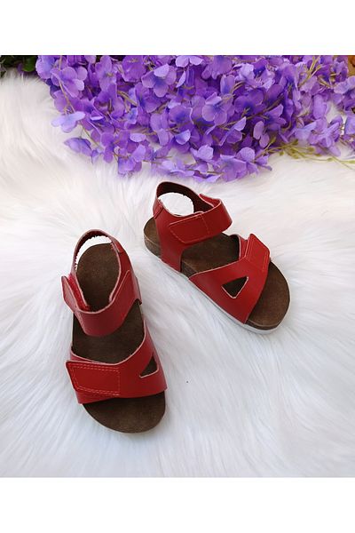 patik ayakkabı Leather Orthopedic Children Sandals