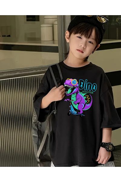 Touz Moda Μπλουζάκι με στάμπα Dinosaur Kids