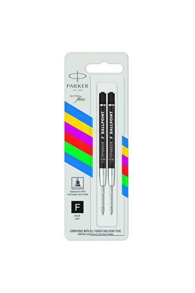 Parker Pen PVV F Negru - Set de 2