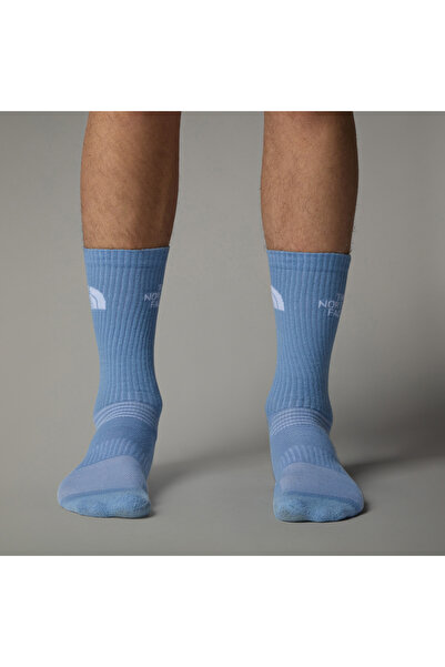 THE NORTH FACE Multi Sport Cush Crew 3-Pack Unisex White Running Socks