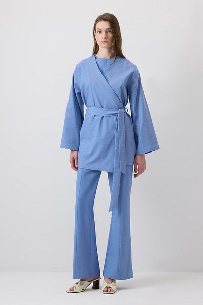 Touché Privé JACHETĂ DENIM CU PIETRE PANTALONI
