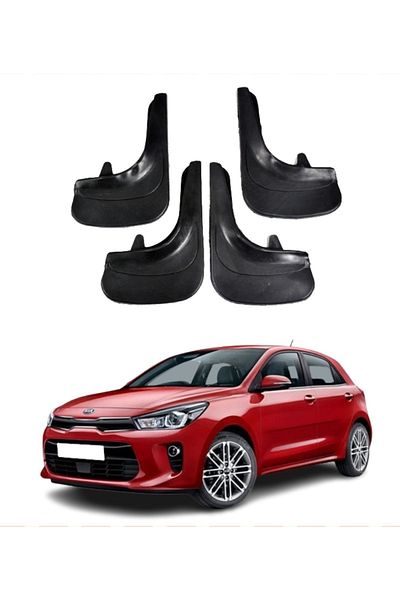 SONİKON LİNE Kia Rio 20016-2020 Compatible 4-Piece Dust Cover Mudguard Mudguard Modified