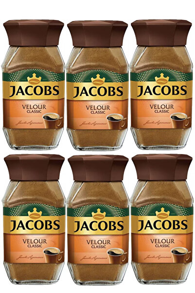 Jacobs Velour Klasik Kahve 6x95 G